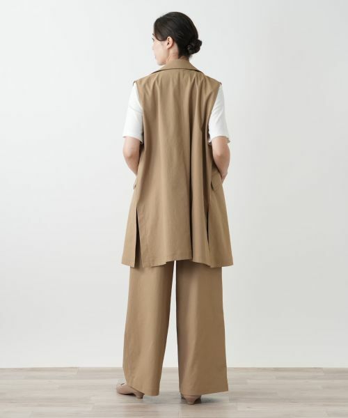 Leilian PLUS HOUSE / レリアンプラスハウス その他パンツ | 洗えるデニム調ワイドパンツ | 詳細3