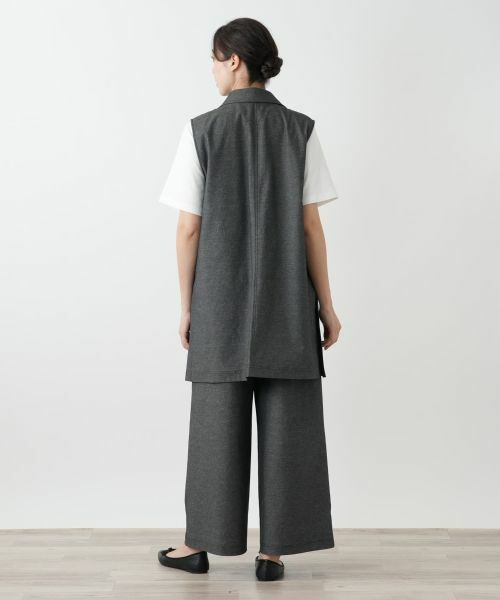 Leilian PLUS HOUSE / レリアンプラスハウス その他パンツ | 洗えるデニム調ワイドパンツ | 詳細6