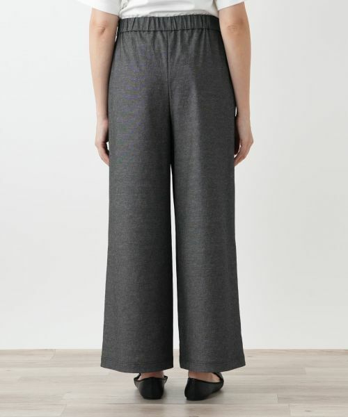 Leilian PLUS HOUSE / レリアンプラスハウス その他パンツ | 洗えるデニム調ワイドパンツ | 詳細9