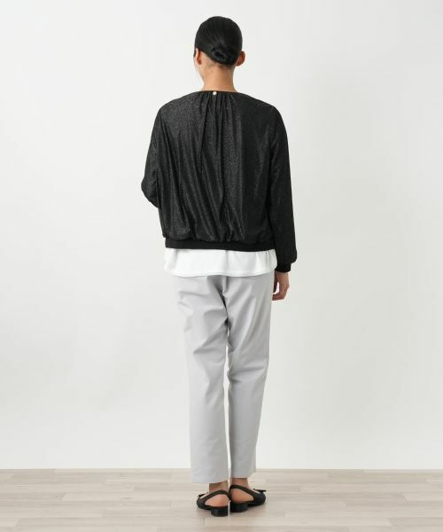 Leilian PLUS HOUSE / レリアンプラスハウス その他アウター | ラメジップジャケット | 詳細3