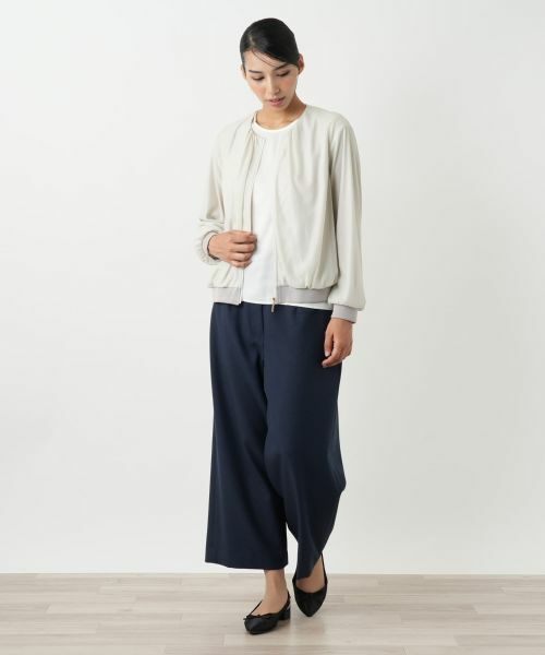 Leilian PLUS HOUSE / レリアンプラスハウス その他アウター | ラメジップジャケット | 詳細4