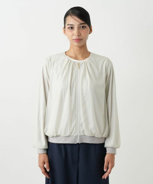 Leilian PLUS HOUSE / レリアンプラスハウス その他アウター | ラメジップジャケット | 詳細7