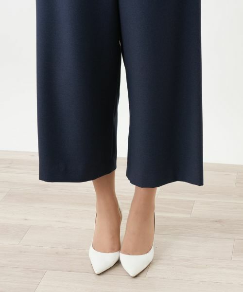 Leilian PLUS HOUSE / レリアンプラスハウス その他パンツ | ロゴプレートワイドパンツ | 詳細13