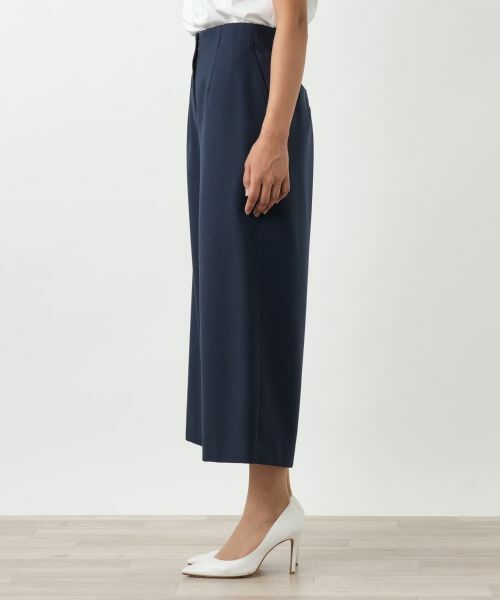 Leilian PLUS HOUSE / レリアンプラスハウス その他パンツ | ロゴプレートワイドパンツ | 詳細8