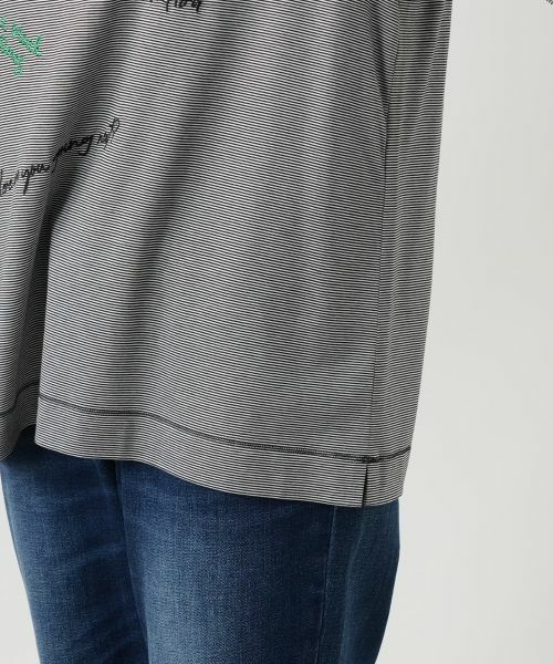 Leilian PLUS HOUSE / レリアンプラスハウス カットソー | 刺繍クルーネックカットソー | 詳細13