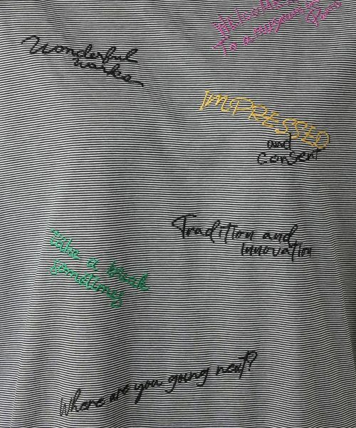 Leilian PLUS HOUSE / レリアンプラスハウス カットソー | 刺繍クルーネックカットソー | 詳細14