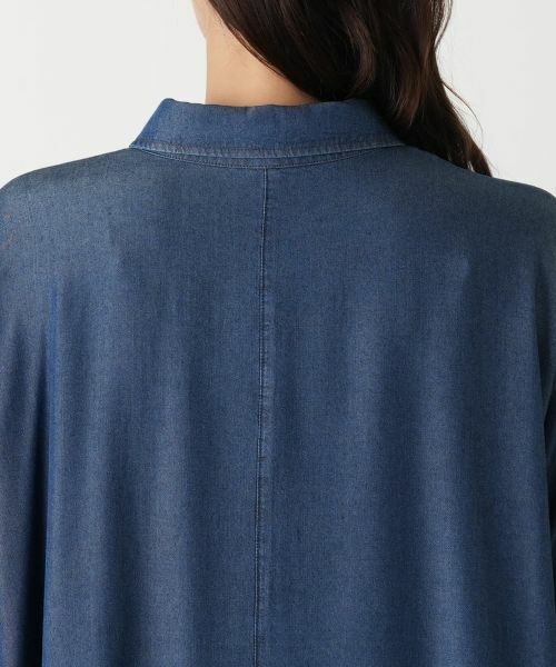 Leilian PLUS HOUSE / レリアンプラスハウス シャツ・ブラウス | デニム風ブラウス | 詳細8