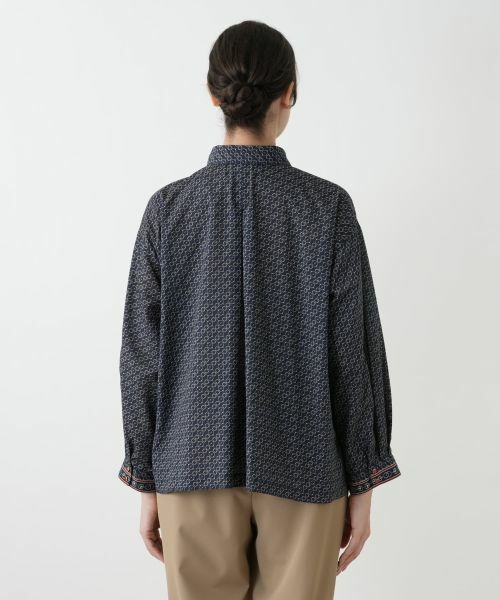 Leilian PLUS HOUSE / レリアンプラスハウス シャツ・ブラウス | 幾何学柄ブラウス | 詳細10