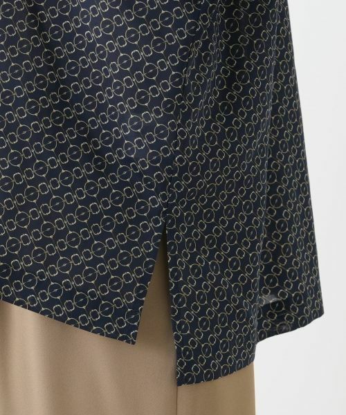 Leilian PLUS HOUSE / レリアンプラスハウス シャツ・ブラウス | 幾何学柄ブラウス | 詳細15