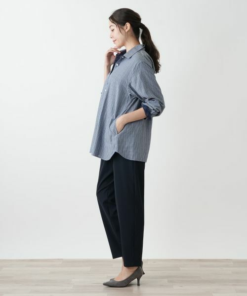 Leilian PLUS HOUSE / レリアンプラスハウス シャツ・ブラウス | リバーシブルブラウス | 詳細2