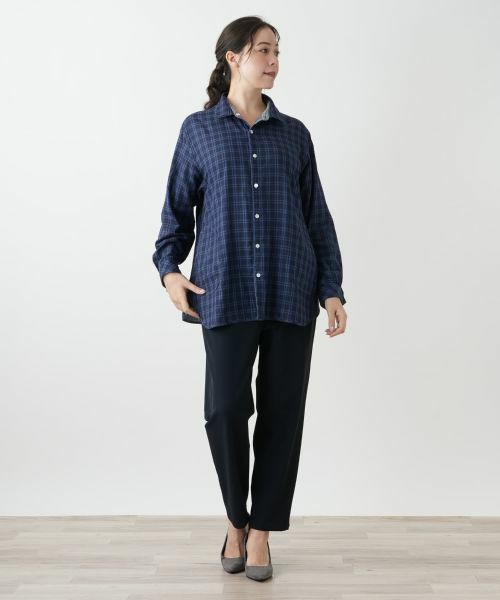 Leilian PLUS HOUSE / レリアンプラスハウス シャツ・ブラウス | リバーシブルブラウス | 詳細4