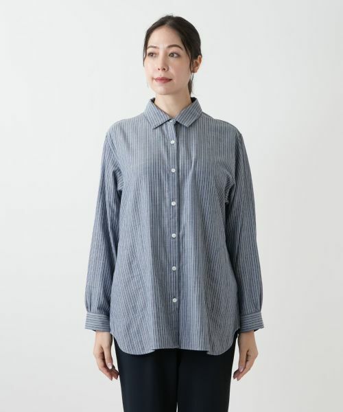 Leilian PLUS HOUSE / レリアンプラスハウス シャツ・ブラウス | リバーシブルブラウス | 詳細5