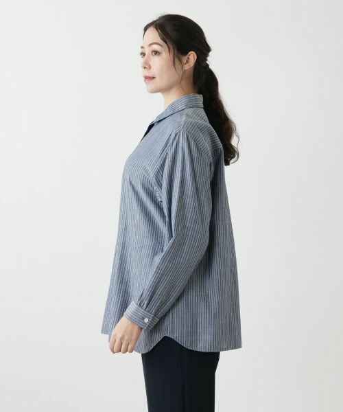 Leilian PLUS HOUSE / レリアンプラスハウス シャツ・ブラウス | リバーシブルブラウス | 詳細6