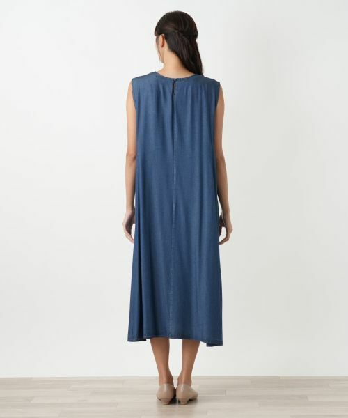 Leilian PLUS HOUSE / レリアンプラスハウス ロング・マキシ丈ワンピース | 洗えるジャンパースカート | 詳細6