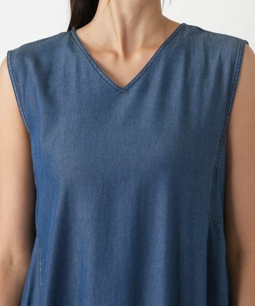 Leilian PLUS HOUSE / レリアンプラスハウス ロング・マキシ丈ワンピース | 洗えるジャンパースカート | 詳細7