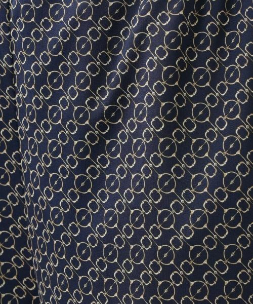 Leilian PLUS HOUSE / レリアンプラスハウス その他パンツ | 幾何学柄ワイドパンツ | 詳細10