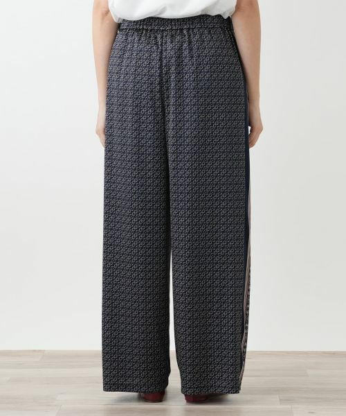 Leilian PLUS HOUSE / レリアンプラスハウス その他パンツ | 幾何学柄ワイドパンツ | 詳細6