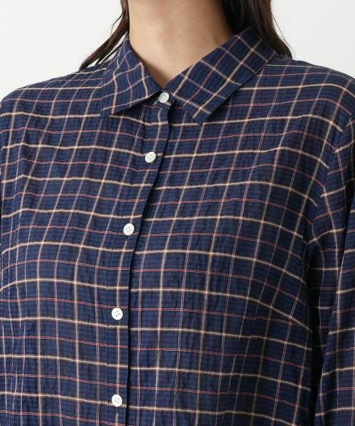 Leilian PLUS HOUSE / レリアンプラスハウス シャツ・ブラウス | チェックブラウス【Leilian WHITE LABEL】 | 詳細7