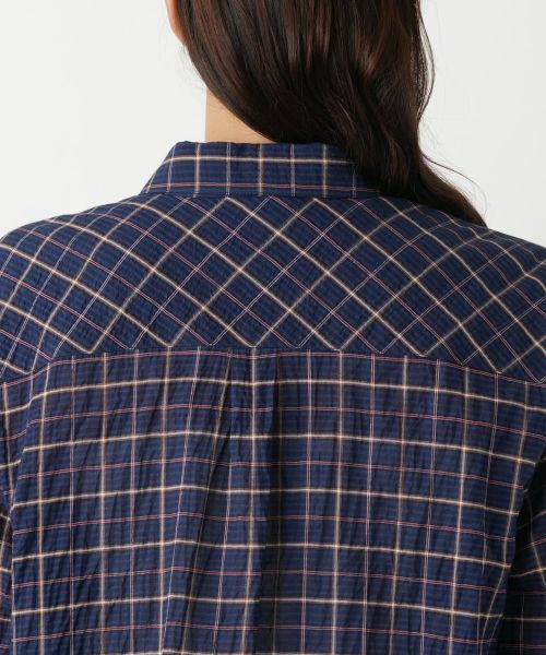 Leilian PLUS HOUSE / レリアンプラスハウス シャツ・ブラウス | チェックブラウス【Leilian WHITE LABEL】 | 詳細8