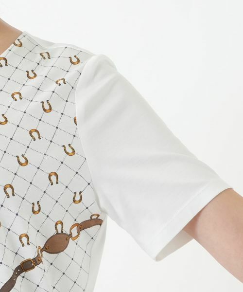 Leilian PLUS HOUSE / レリアンプラスハウス Tシャツ | プリントカットソー | 詳細11