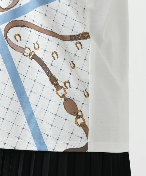 Leilian PLUS HOUSE / レリアンプラスハウス Tシャツ | プリントカットソー | 詳細12