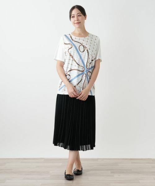 Leilian PLUS HOUSE / レリアンプラスハウス Tシャツ | プリントカットソー | 詳細4