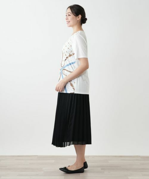 Leilian PLUS HOUSE / レリアンプラスハウス Tシャツ | プリントカットソー | 詳細5