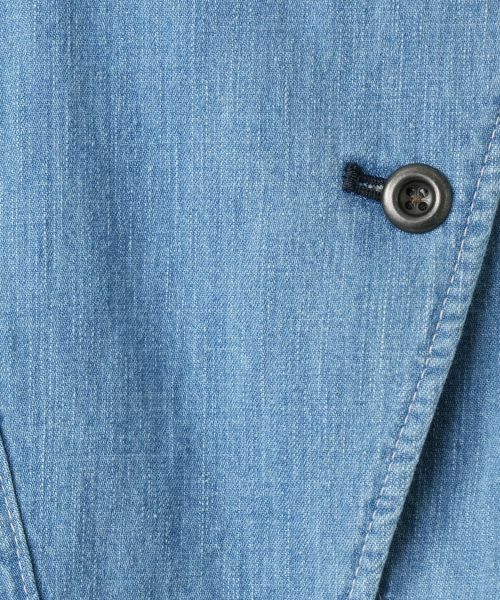 Leilian PLUS HOUSE / レリアンプラスハウス テーラードジャケット | ノーカラーベスト【L JEANS】 | 詳細15