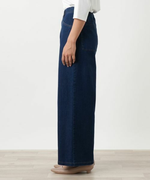Leilian PLUS HOUSE / レリアンプラスハウス デニムパンツ | ワイドデニムパンツ【L JEANS】 | 詳細5