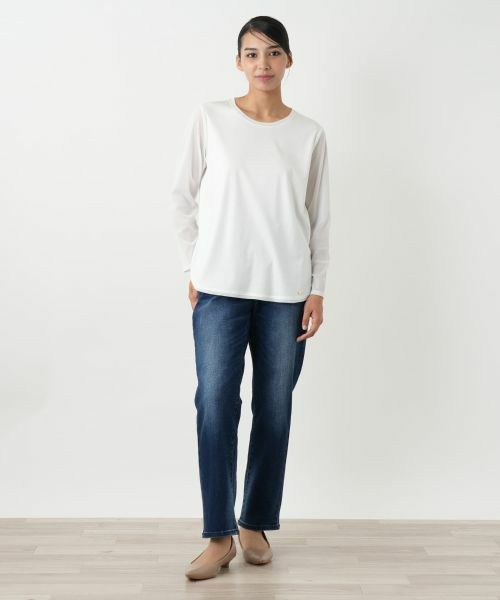 Leilian PLUS HOUSE / レリアンプラスハウス デニムパンツ | スリムデニムパンツ【L JEANS】 | 詳細1