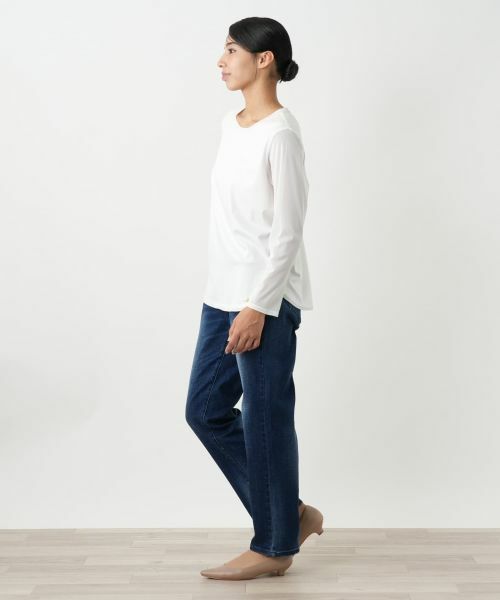 Leilian PLUS HOUSE / レリアンプラスハウス デニムパンツ | スリムデニムパンツ【L JEANS】 | 詳細2