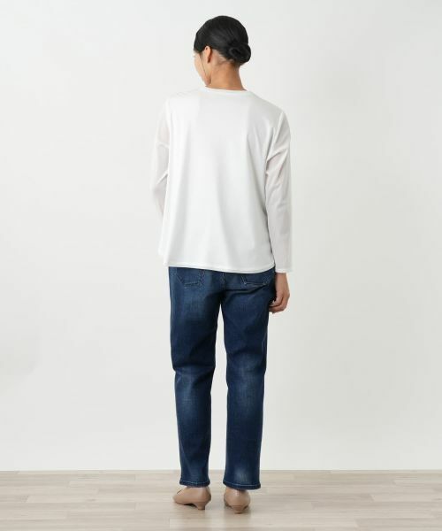 Leilian PLUS HOUSE / レリアンプラスハウス デニムパンツ | スリムデニムパンツ【L JEANS】 | 詳細3