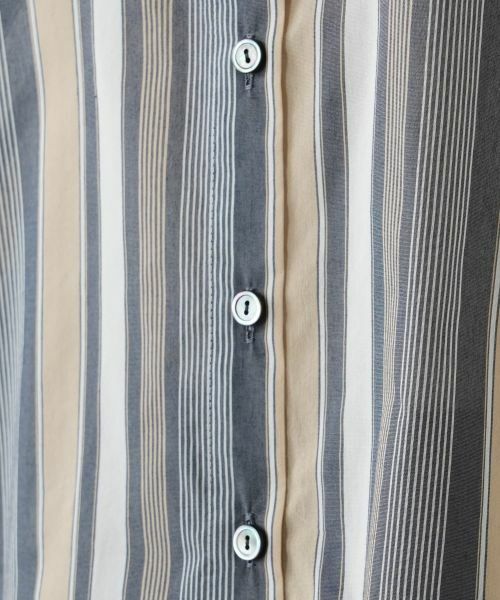 Leilian PLUS HOUSE / レリアンプラスハウス シャツ・ブラウス | ストライプブラウス【Leilian WHITE LABEL】 | 詳細15