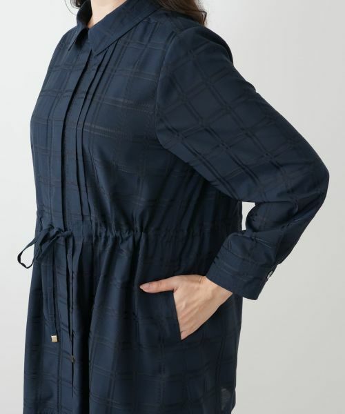 Leilian PLUS HOUSE / レリアンプラスハウス シャツ・ブラウス | チェックチュニックブラウス | 詳細12