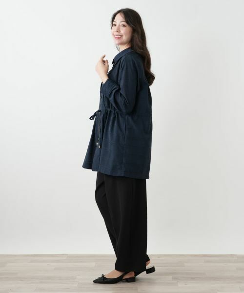 Leilian PLUS HOUSE / レリアンプラスハウス シャツ・ブラウス | チェックチュニックブラウス | 詳細2