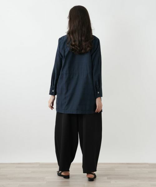 Leilian PLUS HOUSE / レリアンプラスハウス シャツ・ブラウス | チェックチュニックブラウス | 詳細3