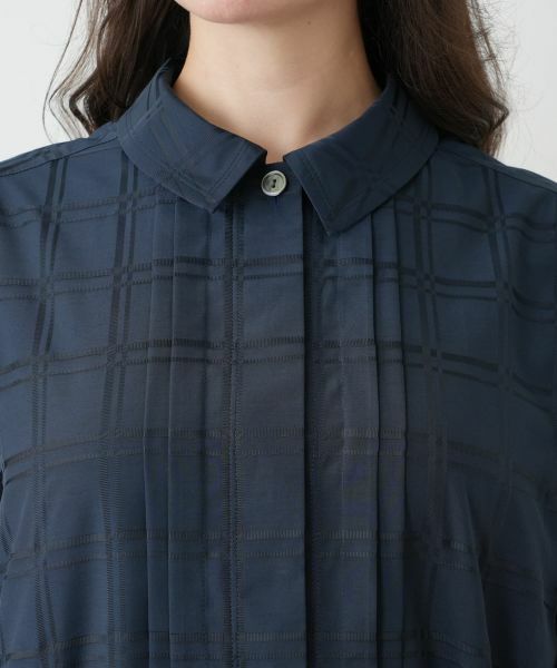 Leilian PLUS HOUSE / レリアンプラスハウス シャツ・ブラウス | チェックチュニックブラウス | 詳細8