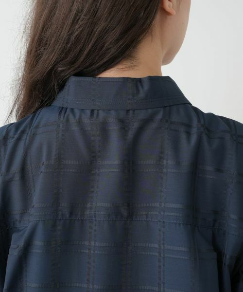 Leilian PLUS HOUSE / レリアンプラスハウス シャツ・ブラウス | チェックチュニックブラウス | 詳細9