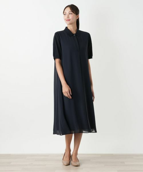 Leilian PLUS HOUSE / レリアンプラスハウス ドレス | 【ウォッシャブル】フレアワンピース | 詳細1