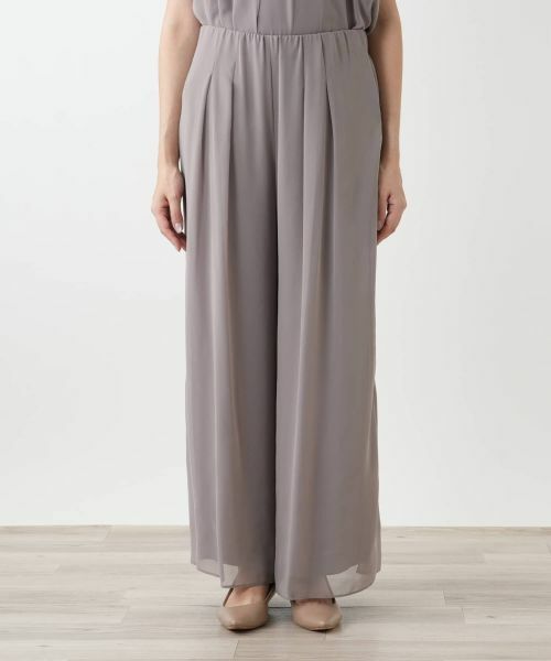 Leilian PLUS HOUSE / レリアンプラスハウス その他パンツ | ドレープワイドパンツ | 詳細7