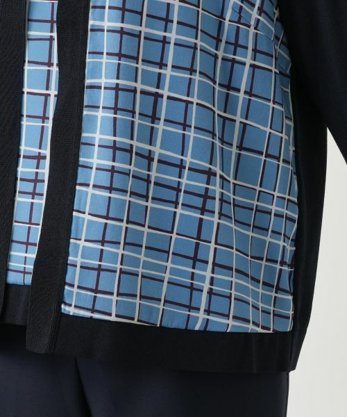 Leilian PLUS HOUSE / レリアンプラスハウス カーディガン・ボレロ | チェック柄カーディガン | 詳細10