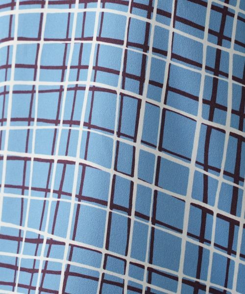 Leilian PLUS HOUSE / レリアンプラスハウス ニット・セーター | チェック切替ニット | 詳細11