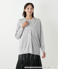 Leilian PLUS HOUSE / レリアンプラスハウス カーディガン・ボレロ | Vネックカーディガン