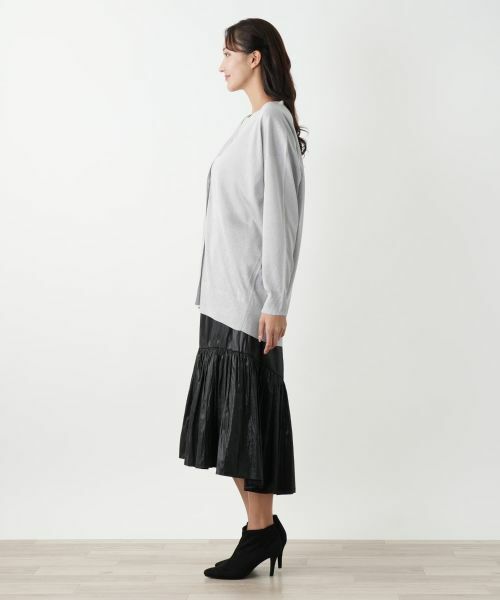 Leilian PLUS HOUSE / レリアンプラスハウス カーディガン・ボレロ | Vネックカーディガン | 詳細5