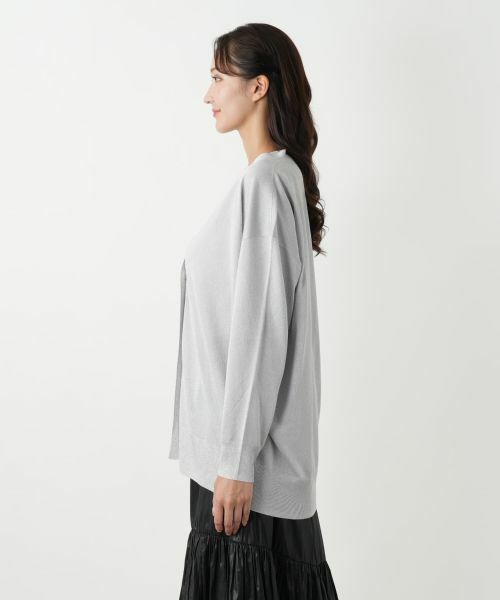 Leilian PLUS HOUSE / レリアンプラスハウス カーディガン・ボレロ | Vネックカーディガン | 詳細8