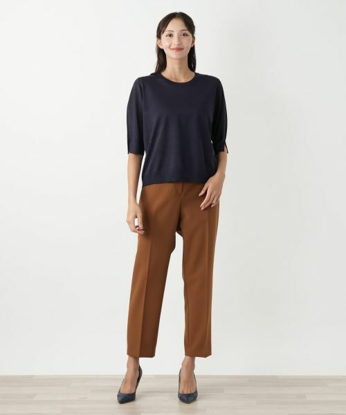 Leilian PLUS HOUSE / レリアンプラスハウス ニット・セーター | クルーネックニット | 詳細4