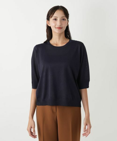 Leilian PLUS HOUSE / レリアンプラスハウス ニット・セーター | クルーネックニット | 詳細7