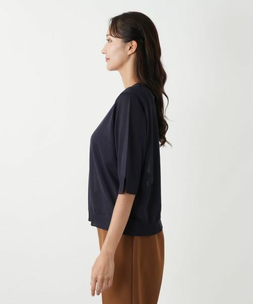 Leilian PLUS HOUSE / レリアンプラスハウス ニット・セーター | クルーネックニット | 詳細8