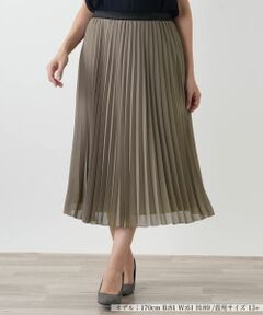 Leilian PLUS HOUSE / レリアンプラスハウス ロング・マキシ丈スカート | プリーツスカート