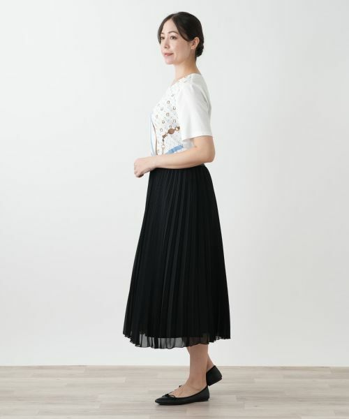 Leilian PLUS HOUSE / レリアンプラスハウス ロング・マキシ丈スカート | プリーツスカート | 詳細2
